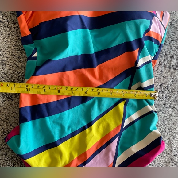 $153 MSRP NWOT Trina Turk Catch A Wave Removable Halter Strap One Piece Swimsuit - Picture 13 of 17